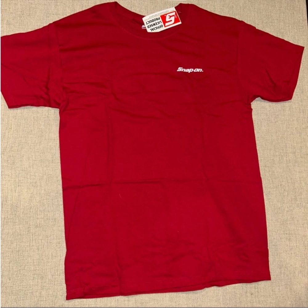 Snap Bold Red Men's Short Sleeve Tee